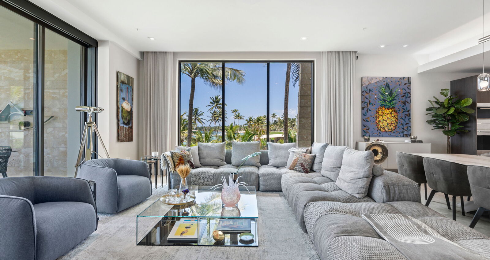 Luxury Condo Living Room