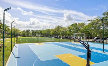 Dorado Beach Sports Hub Basketball Court and Soccer Field