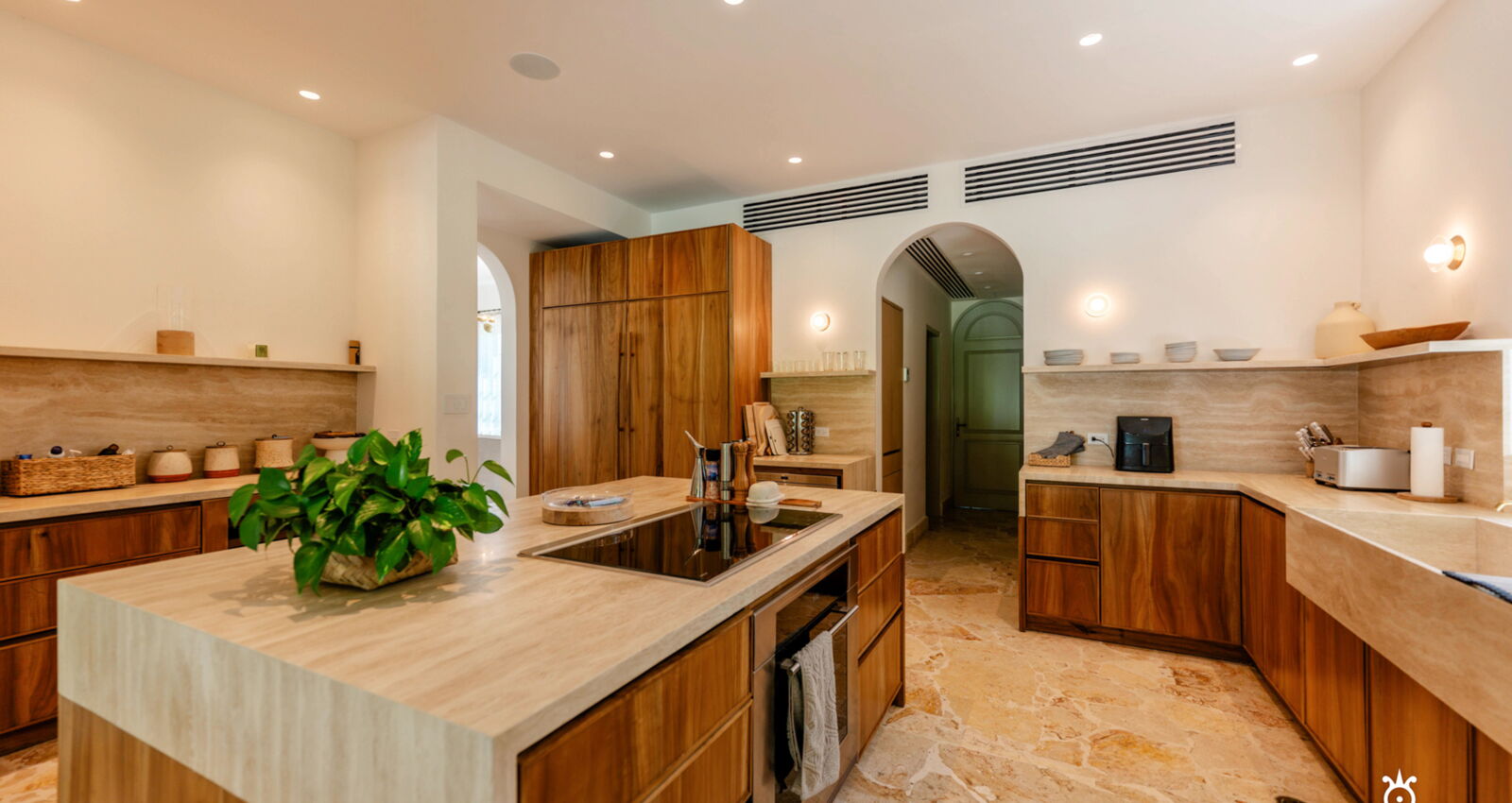 Spanish Style Kitchen in Dorado Beach