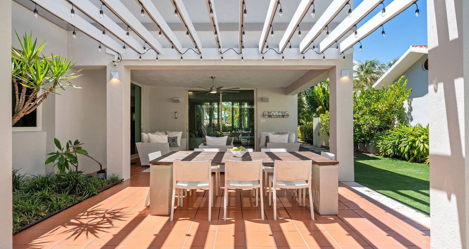 Outdoor Dining Area Puerto Rico